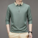 Camisa Polo  Comprida Gola Sofisticada