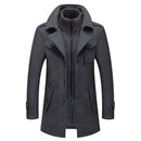 Casaco Masculino Europeu Elegante