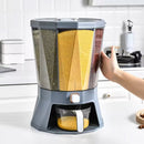 GrainEase™ - Dispenser de Alimentos Giratório 6 em 1 + BRINDE: Porta Tempero Giratório! [Oferta Limitada]🔥