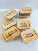 Pote para Manteiga / Geleia / Requeijão / Nutella / Cream Cheese Personalizado – unid.