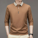 Camisa Polo  Comprida Gola Sofisticada