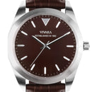 relogio vivara marron